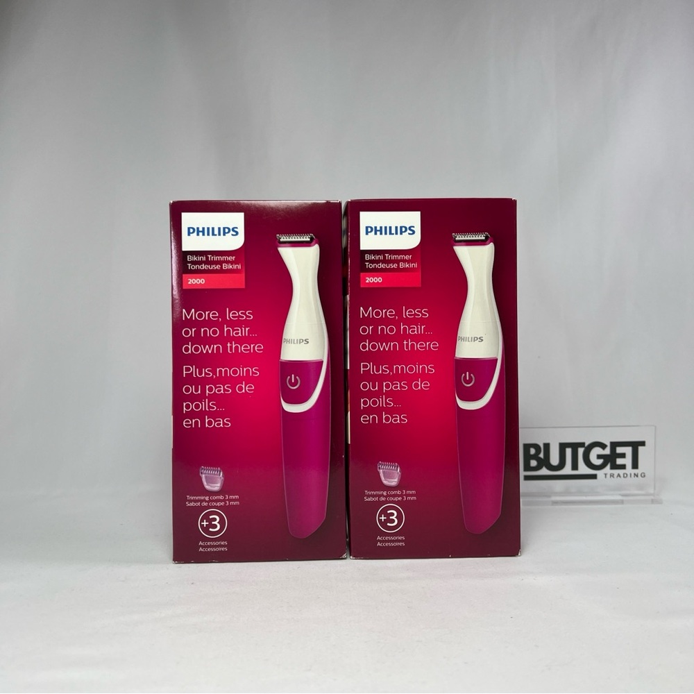 2 Pack X Philips Bikini Trimmer 2000